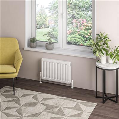 Type 21 Compact Panel Radiator 400 x 600 Gloss White