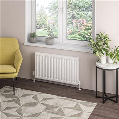 Type 21 Compact Panel Radiator 500 x 900 Gloss White