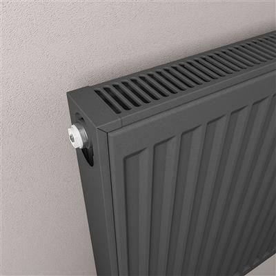 Type 21 Compact Panel Radiator 600 x 600 Matt Anthracite