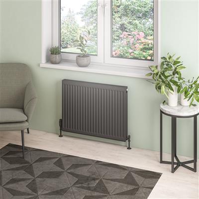 Type 21 Compact Panel Radiator 600 x 800 Matt Anthracite