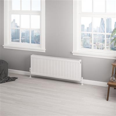 Type 22 Compact Panel Radiator 400 x 1100 Gloss White