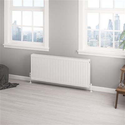 Type 22 Compact Panel Radiator 500 x 1200 Gloss White