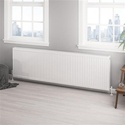 Type 22 Compact Panel Radiator 600 x 2000 Gloss White