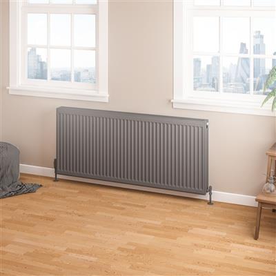 Type 22 Compact Panel Radiator 600 x 1400 Matt Anthracite