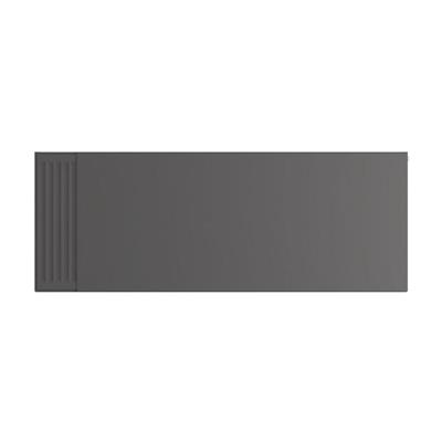 Flat Cover Plate 600 x 1600 Matt Anthracite