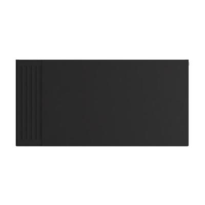 Flat Cover Plate 600 x 1200 Matt Black