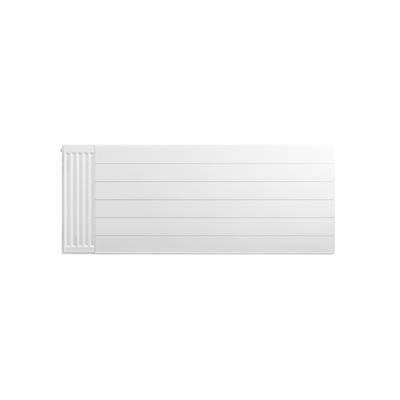 Flat Cover Plate with Lines 600 x 1500 Gloss White