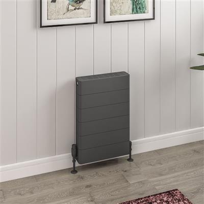 Keynsham Type 22 Panel Radiator 600 x 400 with Lined Designer Cover Matt Anthracite