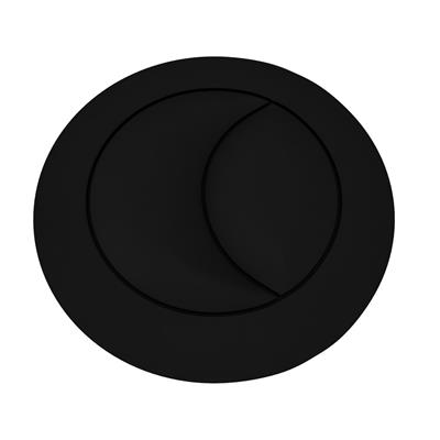 Cistern Flush Button Matt - Black