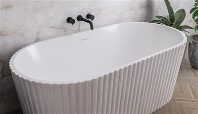 Isleworth 1650x750x580mm (430mm Depth) Freestanding Bath - White