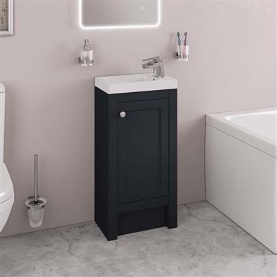 Hardwick Traditional 39CM 1 Door Basin Vanity Unit - White