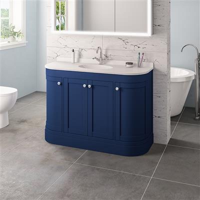 Hardwick 120CM 4 Door Basin Vanity Unit - White