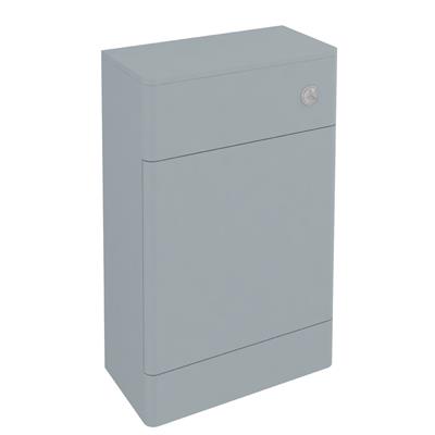 Cavone 50cm (W) x 250cm (D) WC Unit - Matt Grey