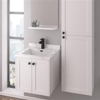 Hardwick 60cm x 46cm 1 Tap Hole 

Quartz Square Basin - White