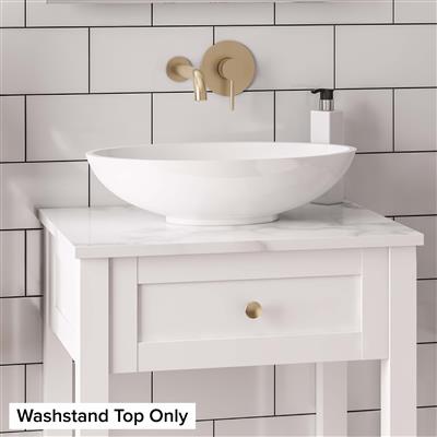 600mm Quartz Top for Hardwick Washstand (36.2024)