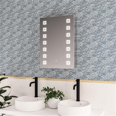 Chiana 500x700mm 1 door LED mirror