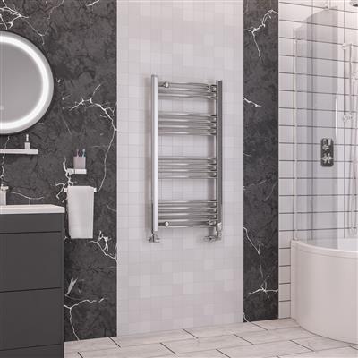 Wendover Curved Multirail 1000 x 500 Chrome