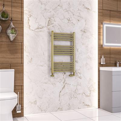 Wendover Straight Multirail 800 x 500 Brushed Brass