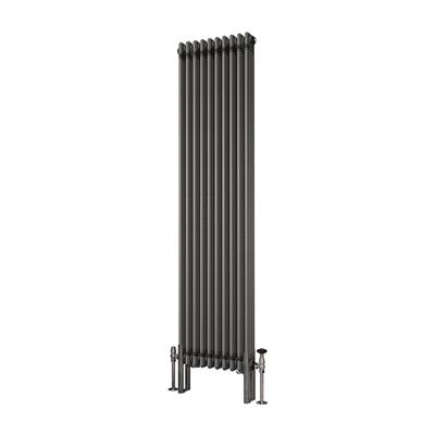 Imperia 3 Column Radiator 1800 x 470mm Bare Metal