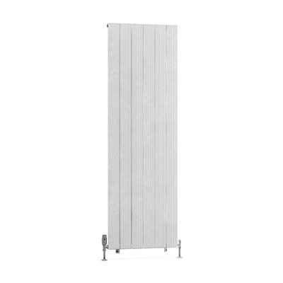 Mersey 1800 x 565 Aluminium Radiator Matt White