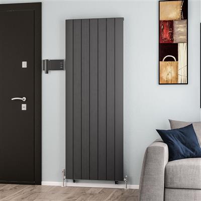 Trent 1800 x 660 Aluminium Radiator Matt Anthracite