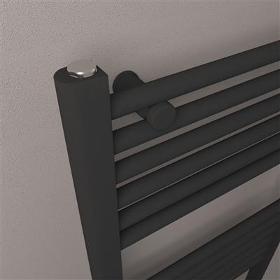 Wendover Straight Multirail 600 x 600 Matt Black