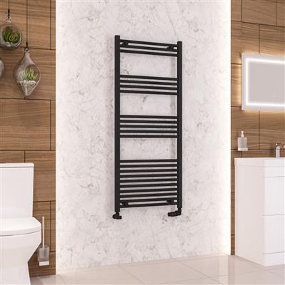 Wendover Straight Multirail 1400 x 600 Matt Black