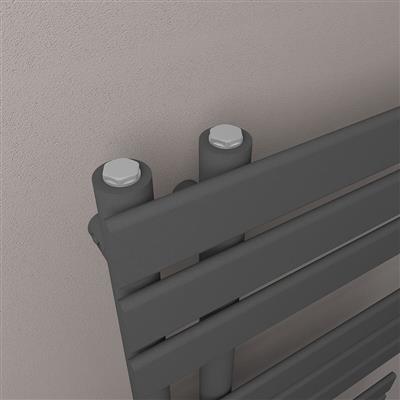 Brockworth All Electric Towel Rail 1200 x 500mm Matt Anthracite