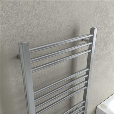 Wendover Straight Stainless Steel Multirail 1800 x 500 Brushed