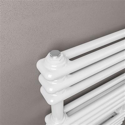 Imperia 2 Column Multirail 1140 x 600mm Gloss White