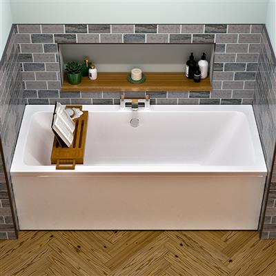 Portland Double Ended (DE) 1700 x 750 x 440mm 5mm Bath - White