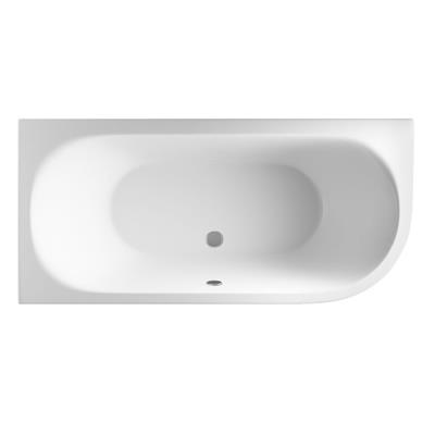 Biscay Double Ended (DE) 1700 x 800 x 440mm 5mm Bath - White