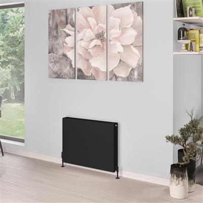 Type 22 Flat Panel Radiator 600 x 800 Matt Black