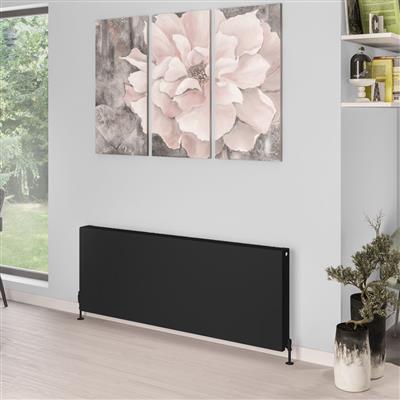 Type 22 Flat Panel Radiator 600 x 1600 Matt Black