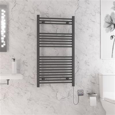 Biava Dry Element Towel Rail 1100x600mm Matt Anthracite