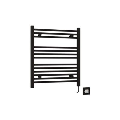 Biava Dry Element Towel Rail 700x600mm Matt Black