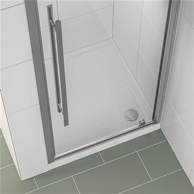 Vantage Plan B 900mm x 800mm Rectangular Shower Tray - White