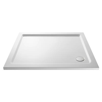 Vantage Plan B 1100mm x 760mm Rectangular Shower Tray - White