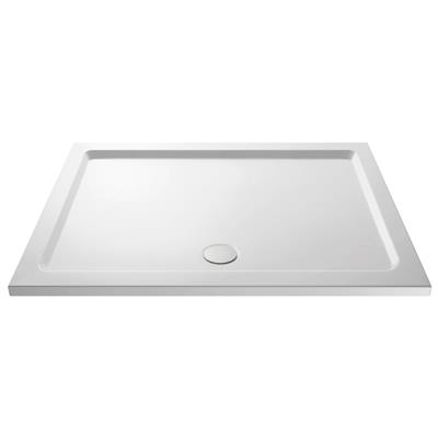 Vantage Plan C 1200mm x 1000mm Rectangular Shower Tray - White