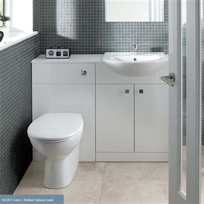 Loire Toilet Seat - White