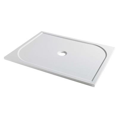 Vanguard 25 Plan E 1400mm x 800mm Rectangular Shower Tray - White