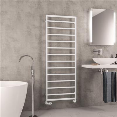 Kenilworth 1600 x 600mm. Towel Rail Matt White