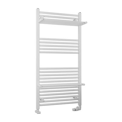 Haddenham Designer Towel Rail 1200x600mm Matt White