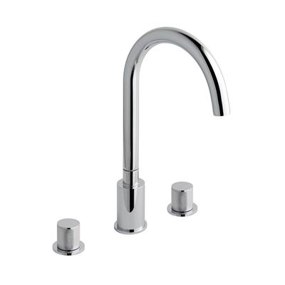 Prado Cylinder 3 Tap Hole Basin Mixer Tap Chrome