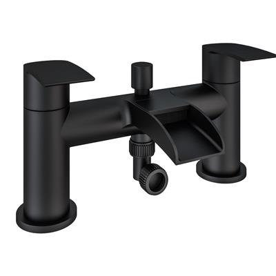 Aston Bath Shower Mixer (BSM) Tap with Handset Black