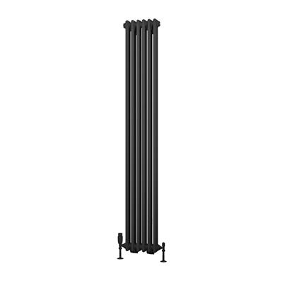 Rivassa 2 Column Rad. 1800x293mm Matt Anthracite