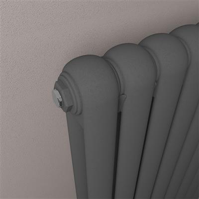 Rubano 600 x 803mm Radiator Matt Anthracite