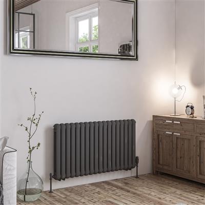 Rubano 600 x 1103mm Radiator Matt Anthracite