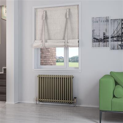 Rivassa 2 Column Radiator 600 x 833mm Bronze Effect