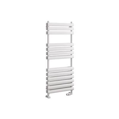 Tunstall Double 1200 x 500 Towel Rail Matt White